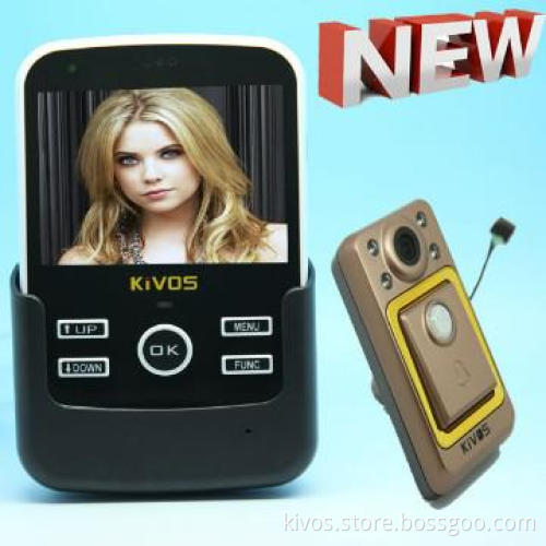 Kivos Large Home Detector Door Peephole Viewer Security Camera